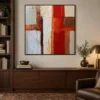 material-crossing-modern-textured-wall-art-display-04 S052 | Material Crossing – Modern Textured Wall Art