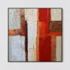 material-crossing-modern-textured-wall-art-material-crossing-modern-textured-wall-art-T-1x1-black-frame-wall S052 | Material Crossing – Modern Textured Wall Art