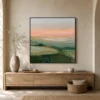 ochre-cut-textured-abstract-wall-art-display-04 S058 | Ochre Cut – Textured Abstract Wall Art