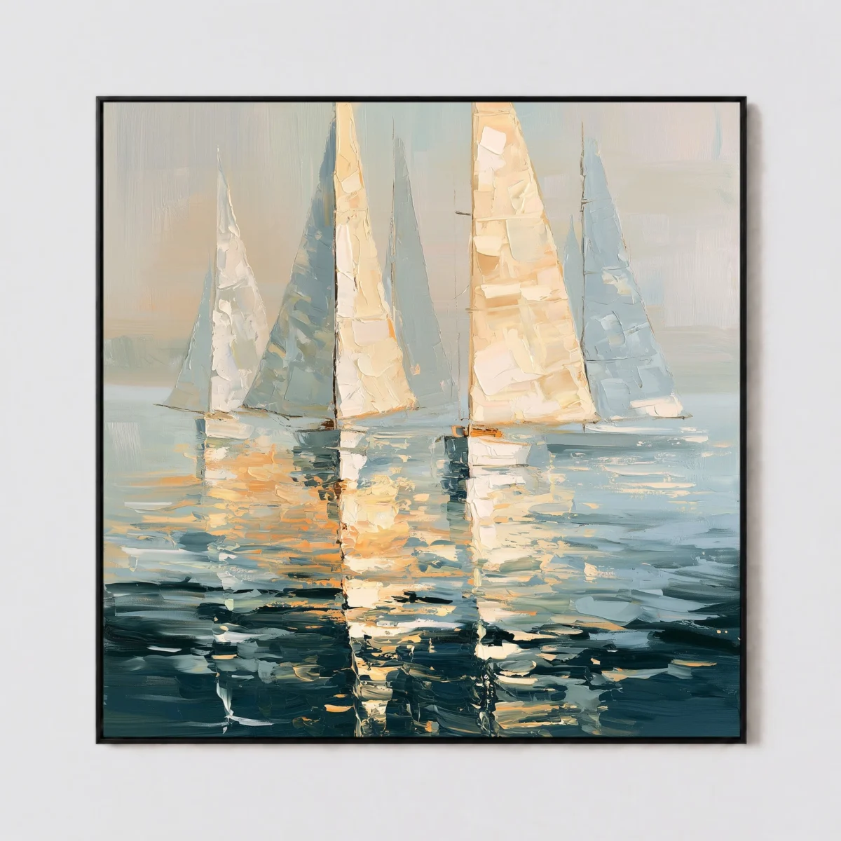 S048 | Open Reach – Coastal Sailboat Art