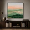 pale-ridge-abstract-mountain-wall-art-display-02 S056 | Pale Ridge – Abstract Mountain Wall Art