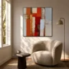 patina-crossings-rustic-red-abstract-wall-art-display-01 S053 | Patina Crossings – Rustic Red Abstract Wall Art
