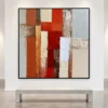 patina-crossings-rustic-red-abstract-wall-art-display-04 S053 | Patina Crossings – Rustic Red Abstract Wall Art