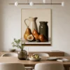 pears-and-figs-fruit-still-life-painting-display-01 P099 | Pears and Figs – Fruit Still Life Painting
