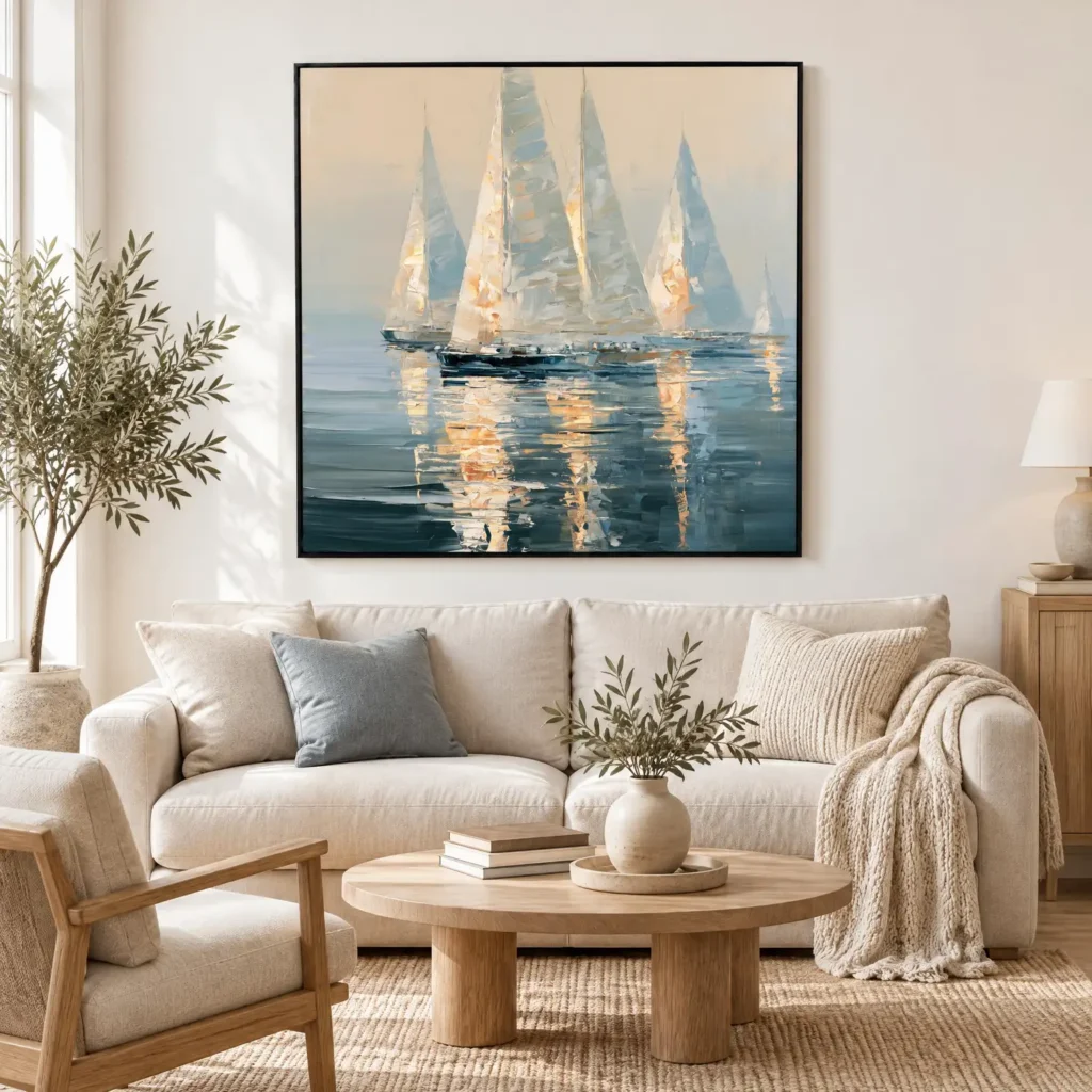 S049 | Quiet Crossing – Coastal Wall Art