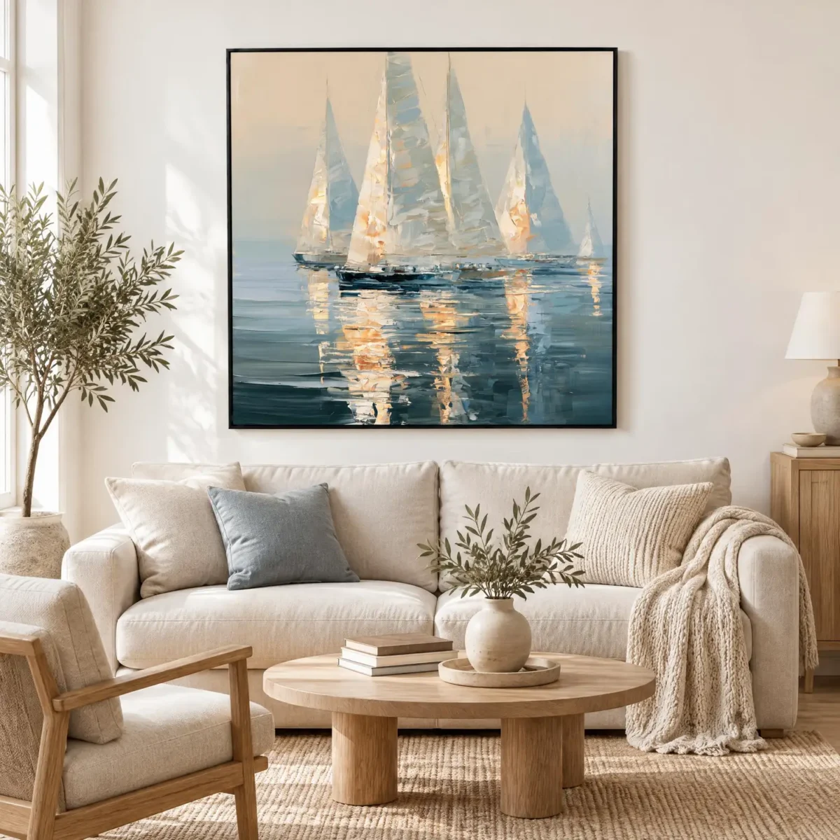 S049 | Quiet Crossing – Coastal Wall Art