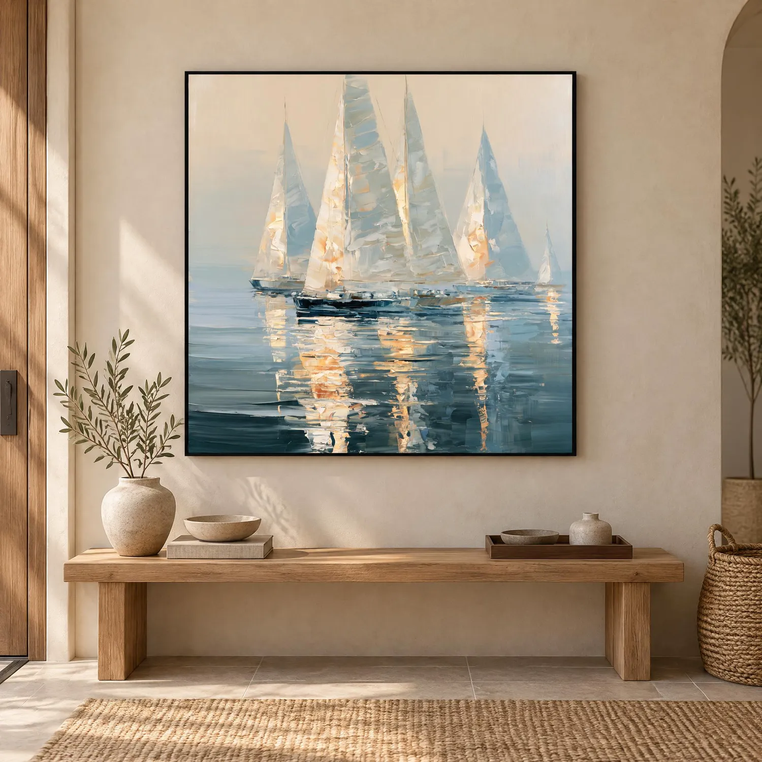 quiet-crossing-coastal-wall-art-display-03 S049 | Quiet Crossing – Coastal Wall Art
