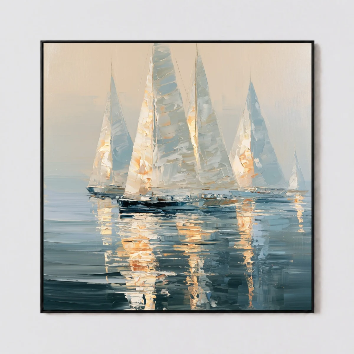 S049 | Quiet Crossing – Coastal Wall Art