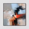 red-crossing-red-abstract-wall-art-red-crossing-red-abstract-wall-art-T-1x1-black-frame-wall S033 | Red Crossing – Red Abstract Wall Art