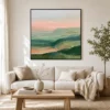 rising-ridge-abstract-mountain-wall-art-display-01 S057 | Rising Ridge – Abstract Mountain Wall Art
