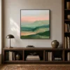 rising-ridge-abstract-mountain-wall-art-display-02 S057 | Rising Ridge – Abstract Mountain Wall Art