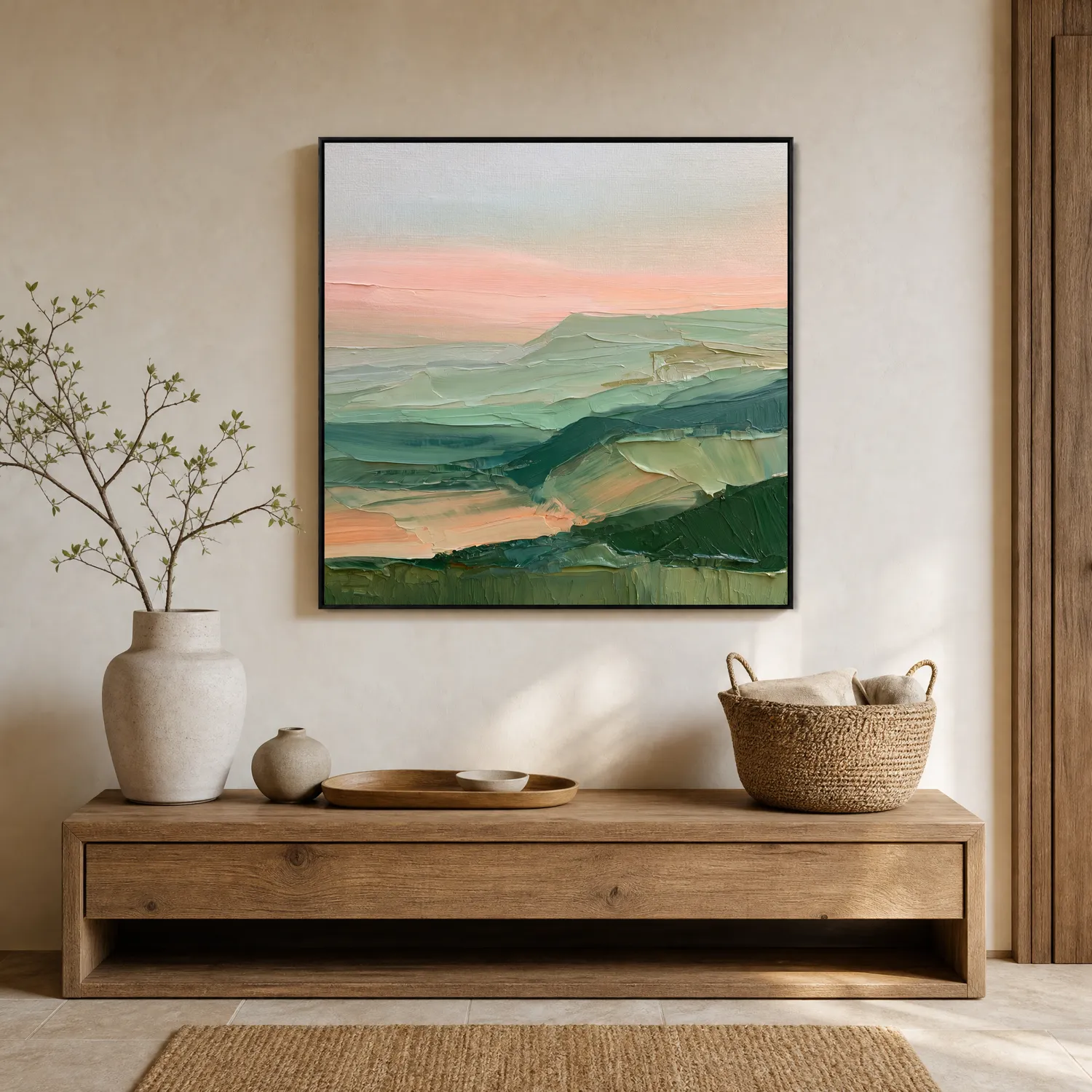 rising-ridge-abstract-mountain-wall-art-display-04 S057 | Rising Ridge – Abstract Mountain Wall Art