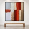 rust-axis-red-abstract-wall-art-display-04 S049 | Rust Axis – Red Abstract Wall Art