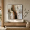 rust-spine-brown-abstract-wall-art-display-04 S067 | Rust Spine – Brown Abstract Wall Art