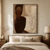 side-by-side-abstract-figurative-painting-display-02 P086 | Side by Side – Abstract Figurative Painting