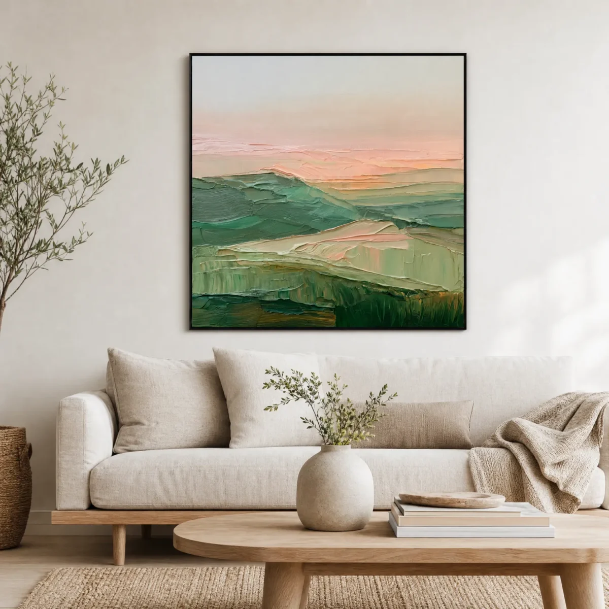 S059 | Split Ridge – Abstract Mountain Wall Art