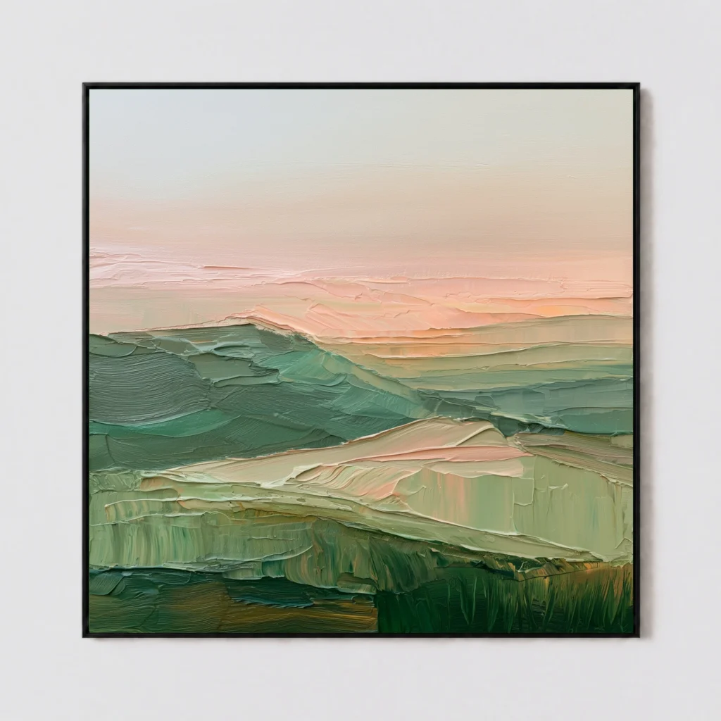 S059 | Split Ridge – Abstract Mountain Wall Art