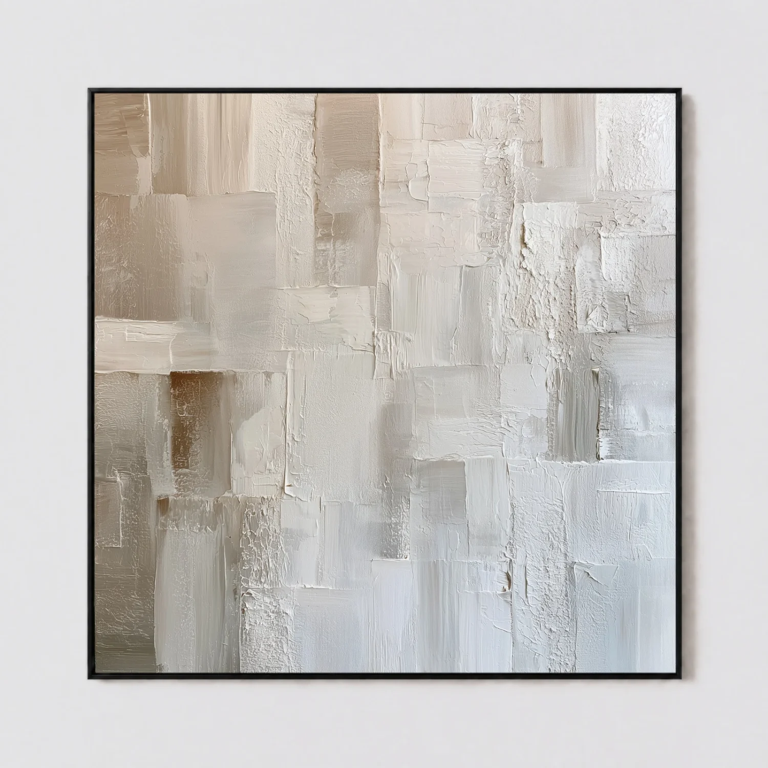 stone-passage-textured-abstract-wall-art-stone-passage-textured-abstract-wall-art-T-1x1-black-frame-wall S073 | Stone Passage – Textured Abstract Wall Art