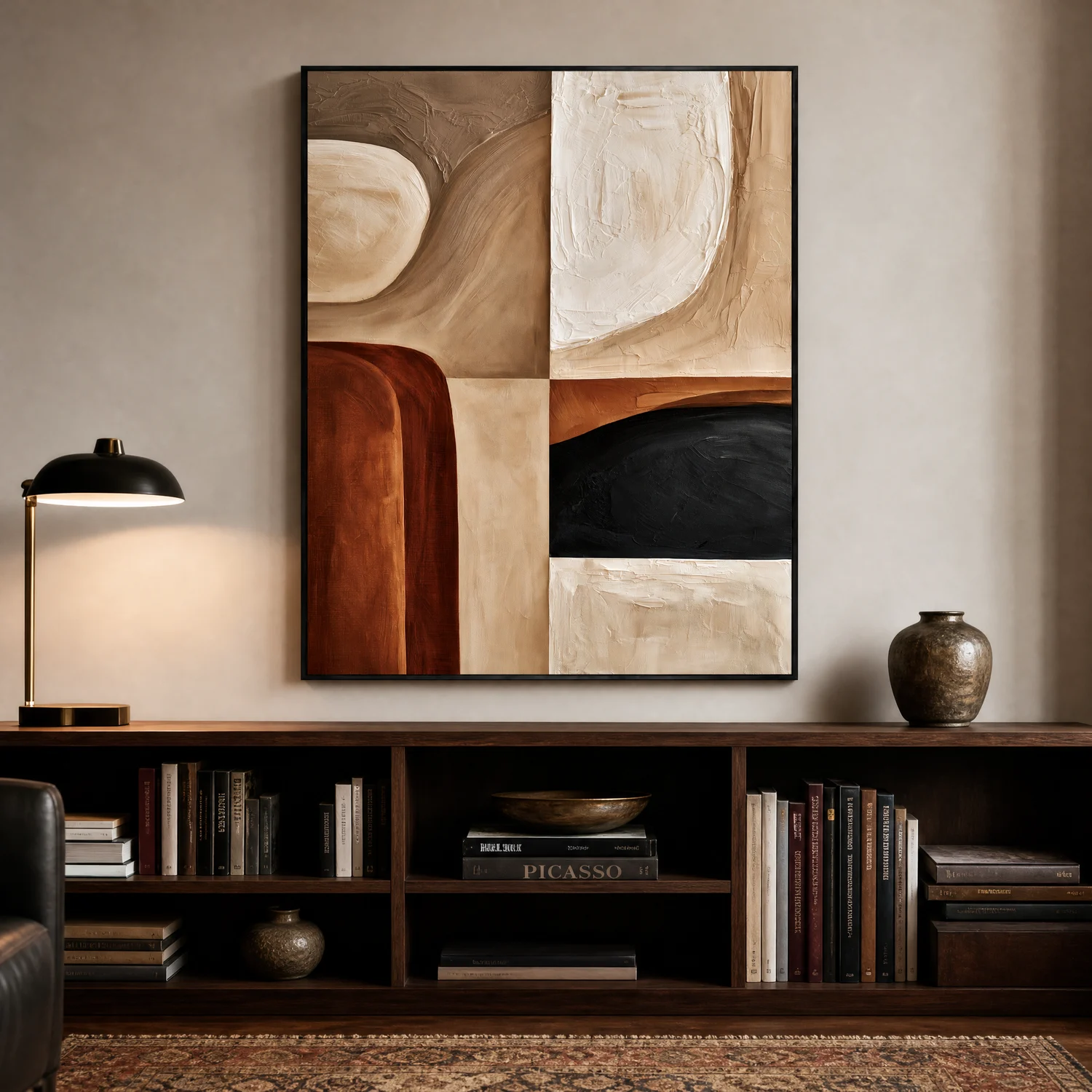 the-black-bend-geometric-wall-art-display-03 P089 | The Black Bend – Geometric Wall Art