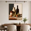 the-brown-bottle-still-life-oil-painting-display-01 P101 | The Brown Bottle – Still Life Oil Painting