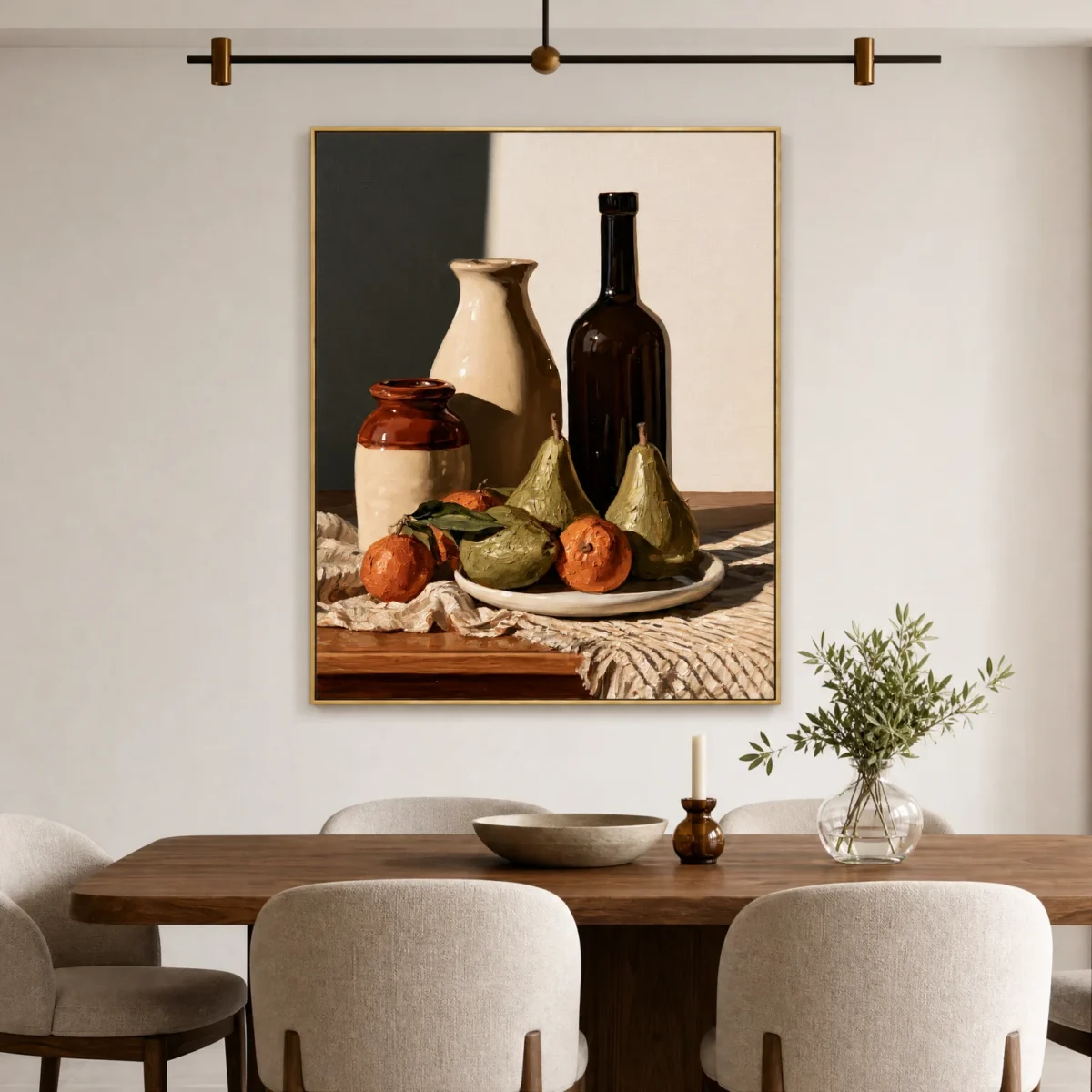 P101 | The Brown Bottle – Still Life Oil Painting