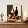 the-brown-bottle-still-life-oil-painting-display-04 P101 | The Brown Bottle – Still Life Oil Painting