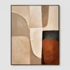 the-long-strip-geometric-wall-art-the-long-strip-geometric-wall-art-T-4x5-black-frame-wall P090 | The Long Strip – Geometric Wall Art