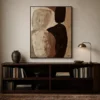 the-meeting-point-neutral-abstract-wall-art-display-02 P083 | The Meeting Point – Neutral Abstract Wall Art