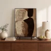 the-meeting-point-neutral-abstract-wall-art-display-04 P083 | The Meeting Point – Neutral Abstract Wall Art