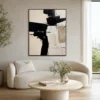 the-white-stack-geometric-abstract-painting-display-01 P113 | The White Stack – Geometric Abstract Painting