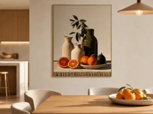P102 | Two Pale Vases – Still Life Oil Painting