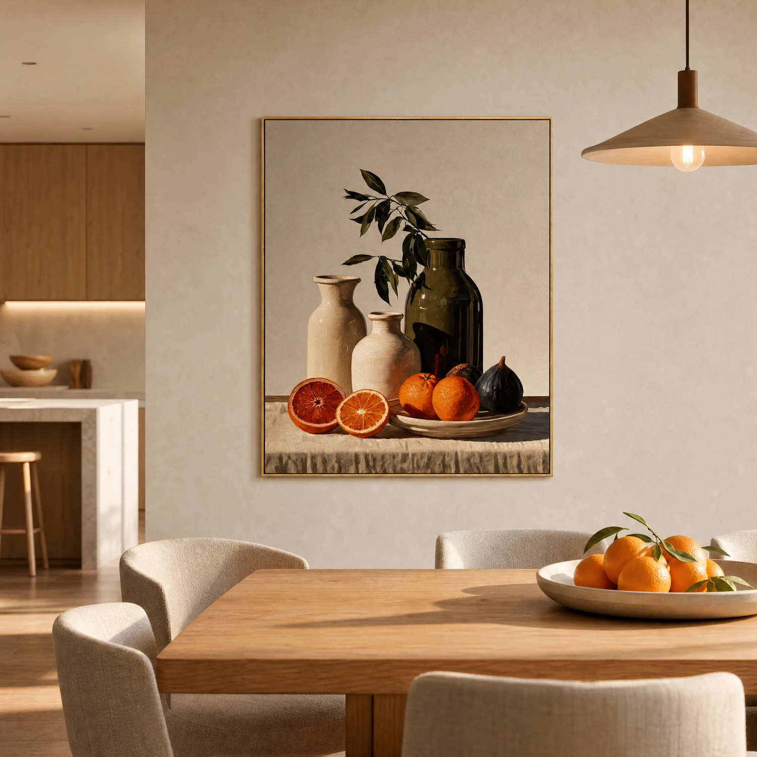 two-pale-vases-still-life-oil-painting-display-02 P102 | Two Pale Vases – Still Life Oil Painting