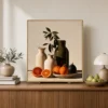 two-pale-vases-still-life-oil-painting-display-04 P102 | Two Pale Vases – Still Life Oil Painting