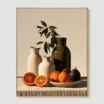 P102 | Two Pale Vases – Still Life Oil Painting