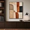 uprights-in-balance-textured-abstract-painting-display-03 P092 | Uprights in Balance – Textured Abstract Painting