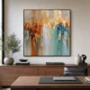 warm-divide-warm-abstract-wall-art-display-03 S044 | Warm Divide – Warm Abstract Wall Art
