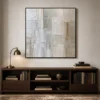 warm-recess-neutral-abstract-wall-art-display-03 S069 | Warm Recess – Neutral Abstract Wall Art