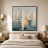 warm-wake-sailboat-wall-art-display-04 S050 | Warm Wake – Sailboat Wall Art