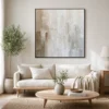 white-interval-textured-abstract-wall-art-display-01 S074 | White Interval – Textured Abstract Wall Art